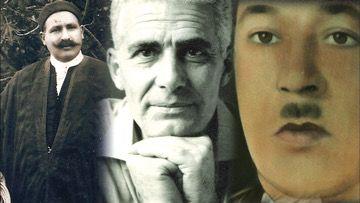 Uma imagem composta mostra Si Ali Sakkat (esquerda), Khaled Abdul-Wahab (centro) e Hamza Abdul Jalil (direita)