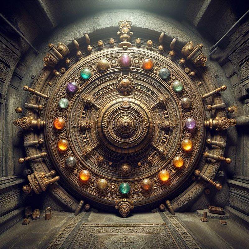 Modelo de trava complexa criado por IA, como ilustra&ccedil;&atilde;o para o novo filme do diretor indiano Jithin Laal