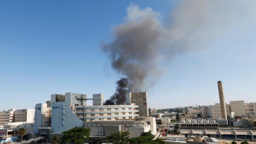 Extensive damage and injuries reported after Iran strike hits Israeli hospital