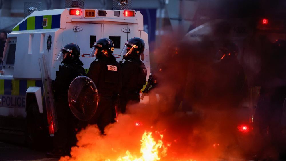 Police chief says disorder in Northern Ireland is ‘absolutely race-motivated’
