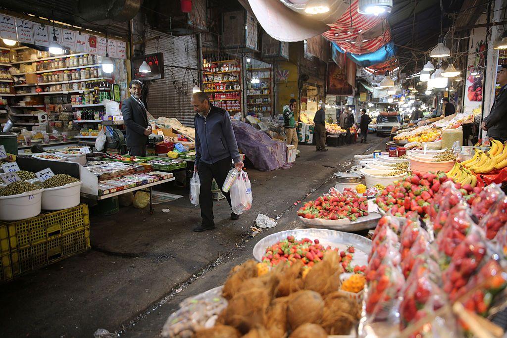 Un mercado de Irán.