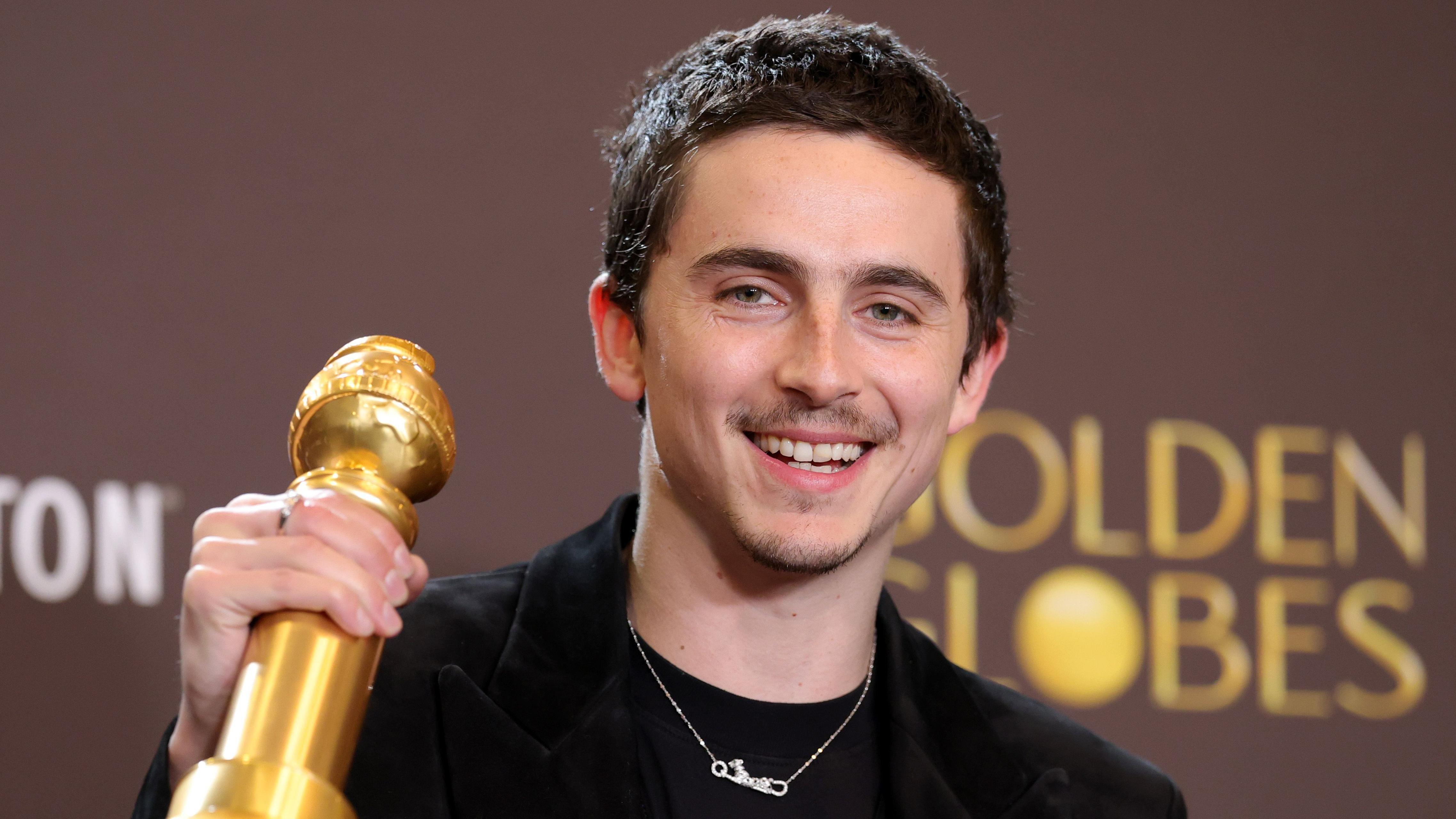 Chalamet beats DiCaprio to Golden Globes glory