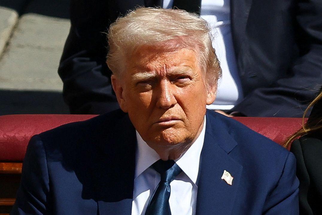 Trump no velório do Papa Francisco