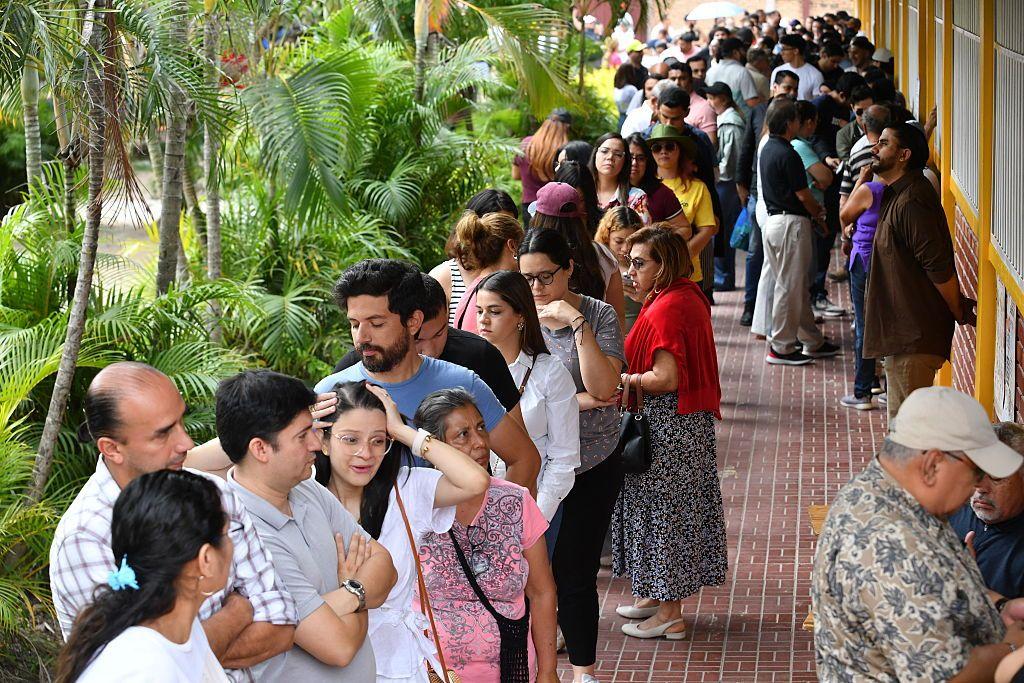 Hubo una gran afluencia de votantes este domingo en Honduras.