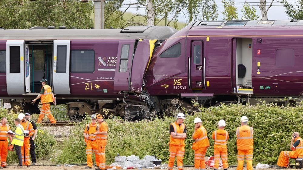 Nine people in critical condition among 100 injured in fatal Bedford train crash