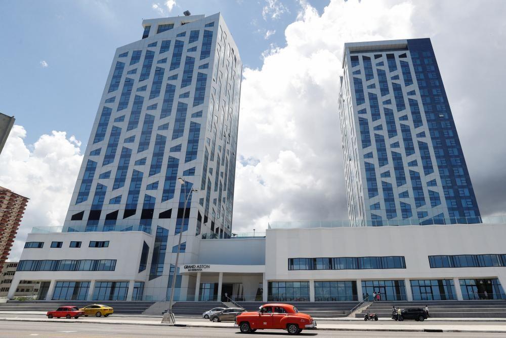 Una vista panorámica del hotel Grand Aston de La Habana