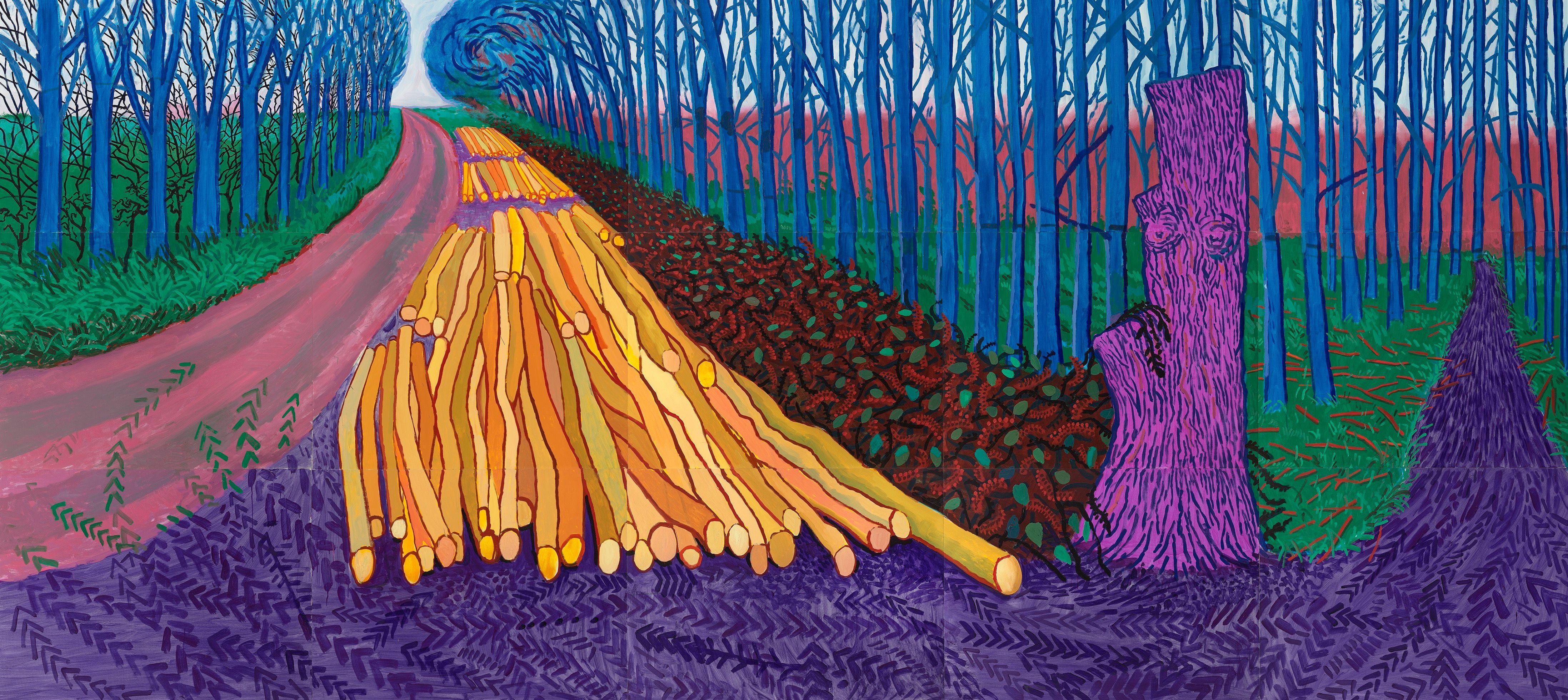 „Zimska drva za potpalu“ (2009) Dejvida Hoknija