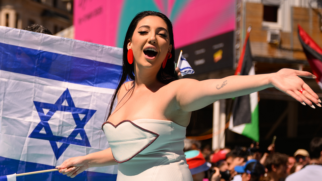 Ive practised being booed, Israels Eurovision entry who survived Hamas attack tells BBC