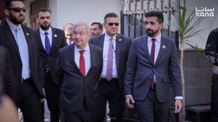 غوتيريش في سوريا 