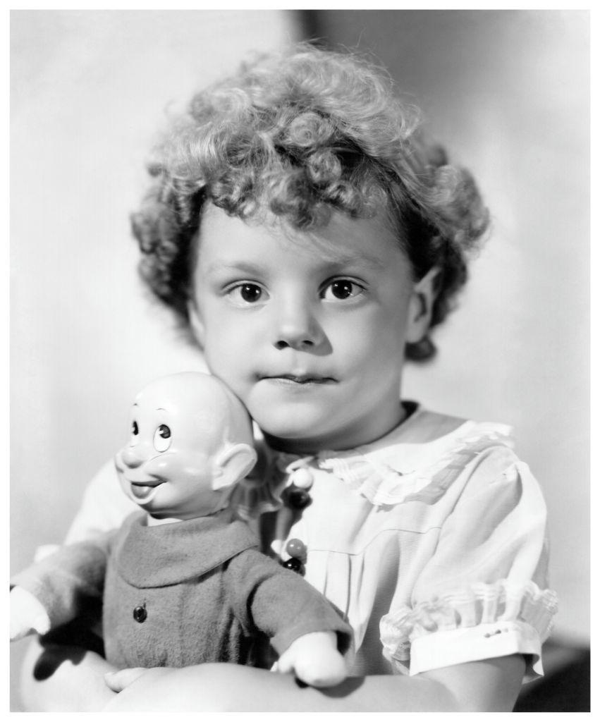 Foto promocional do ator infantil Donnie Dunagan, distribuída em 1939 com o lançamento de 'O Filho de Frankenstein'