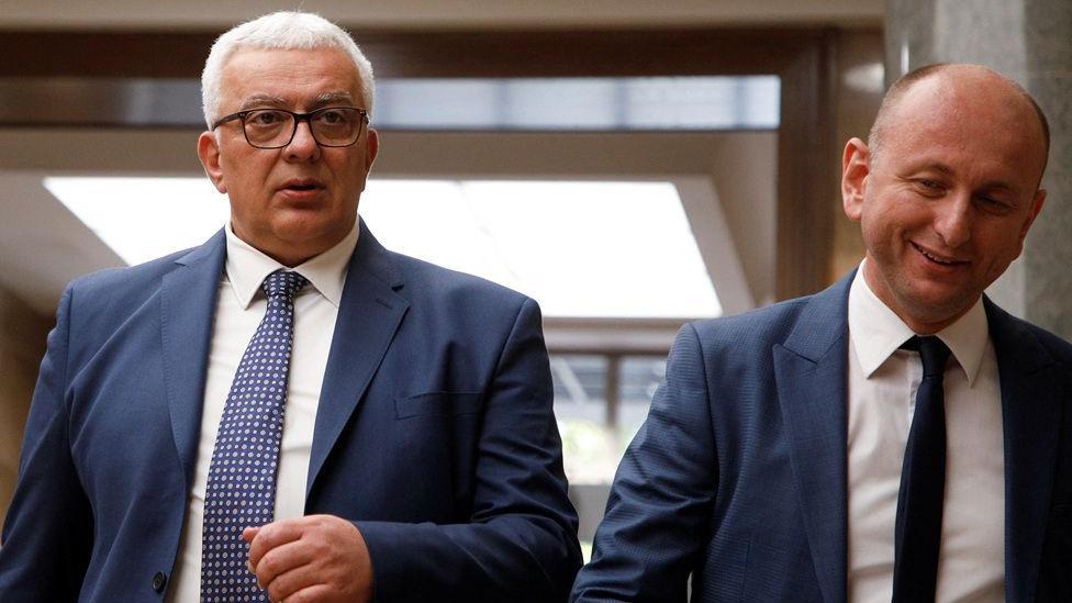 Andrija Mandić i Milan Knežević