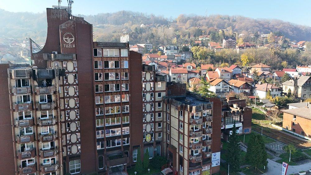 tuzla, požar u tuzli, požar u domu za penzionere u tuzli