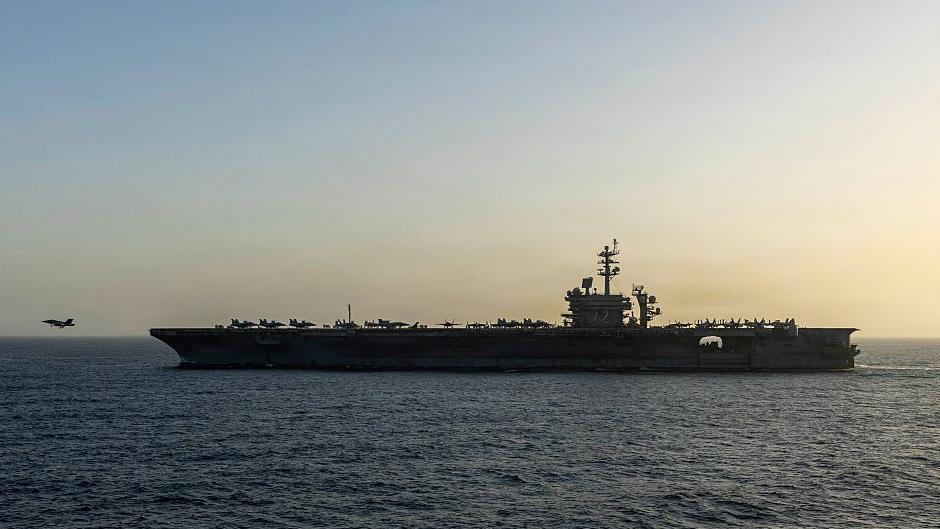 Two ships attacked in Strait of Hormuz as US blockade remains in place