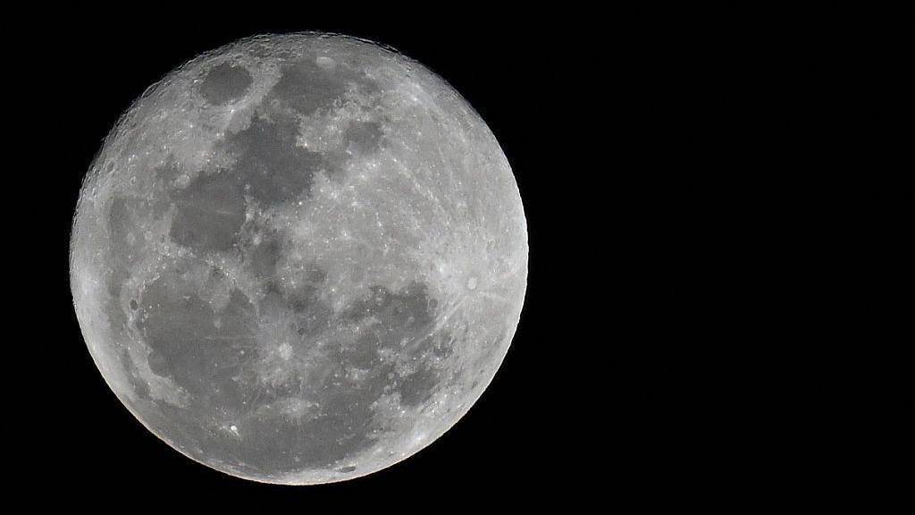 A Lua vista no c&eacute;u da Venezuela