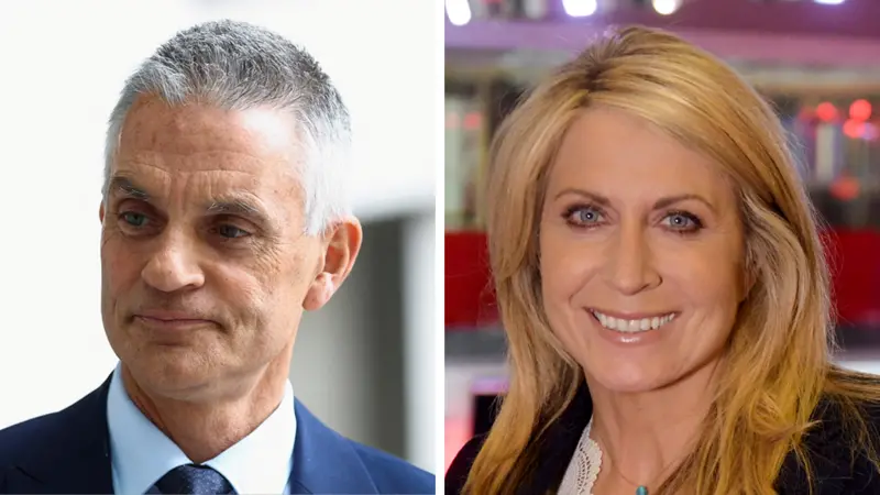 المدير العام لبي بي سي، تيم ديفي، والرئيسة التنفيذية للأخبار، ديبورا تورنيس،