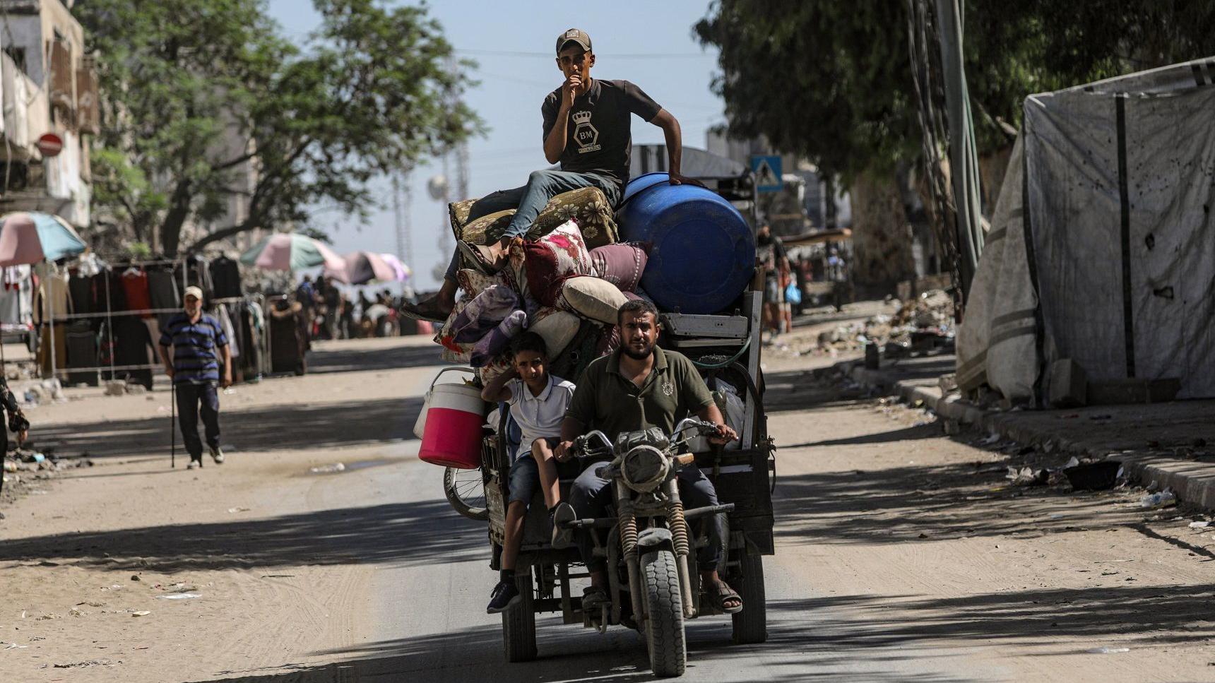 Palestinci napuštaju grad Gazu