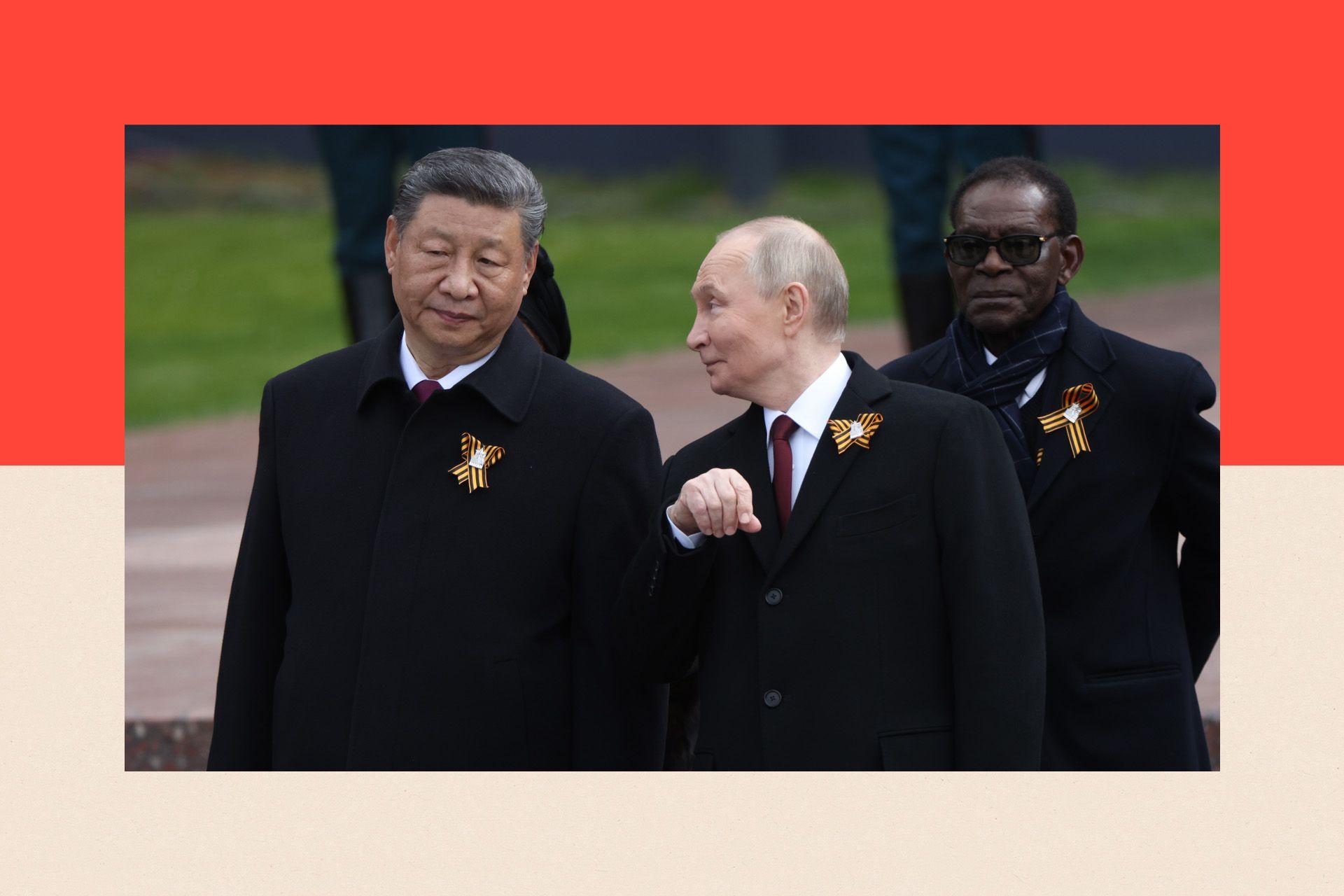 Kineski i ruski predsednik Si Đinping i Vladimir Putin
