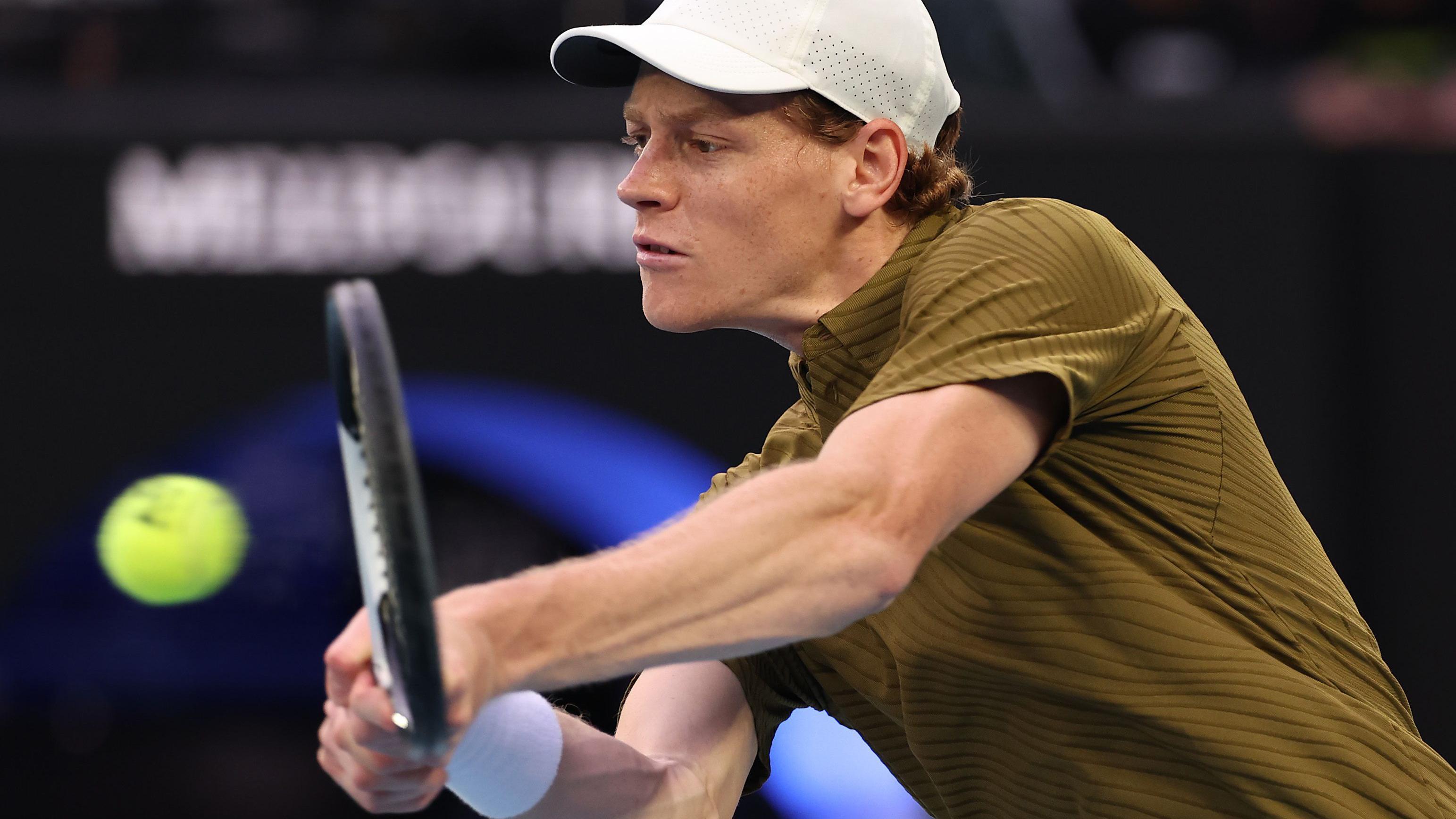 Australian Open: Sinner breaks Shelton in first set - listen & follow
