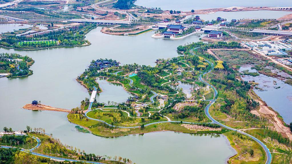 雄安新區的水體生態優美
