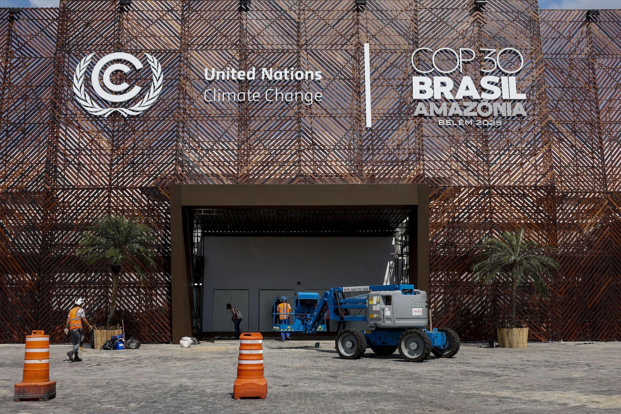 Sede da COP em Belém