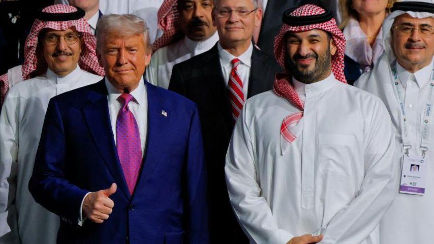 Trump says US-Saudi bond 'more powerful than ever', after signing $142bn arms deal
