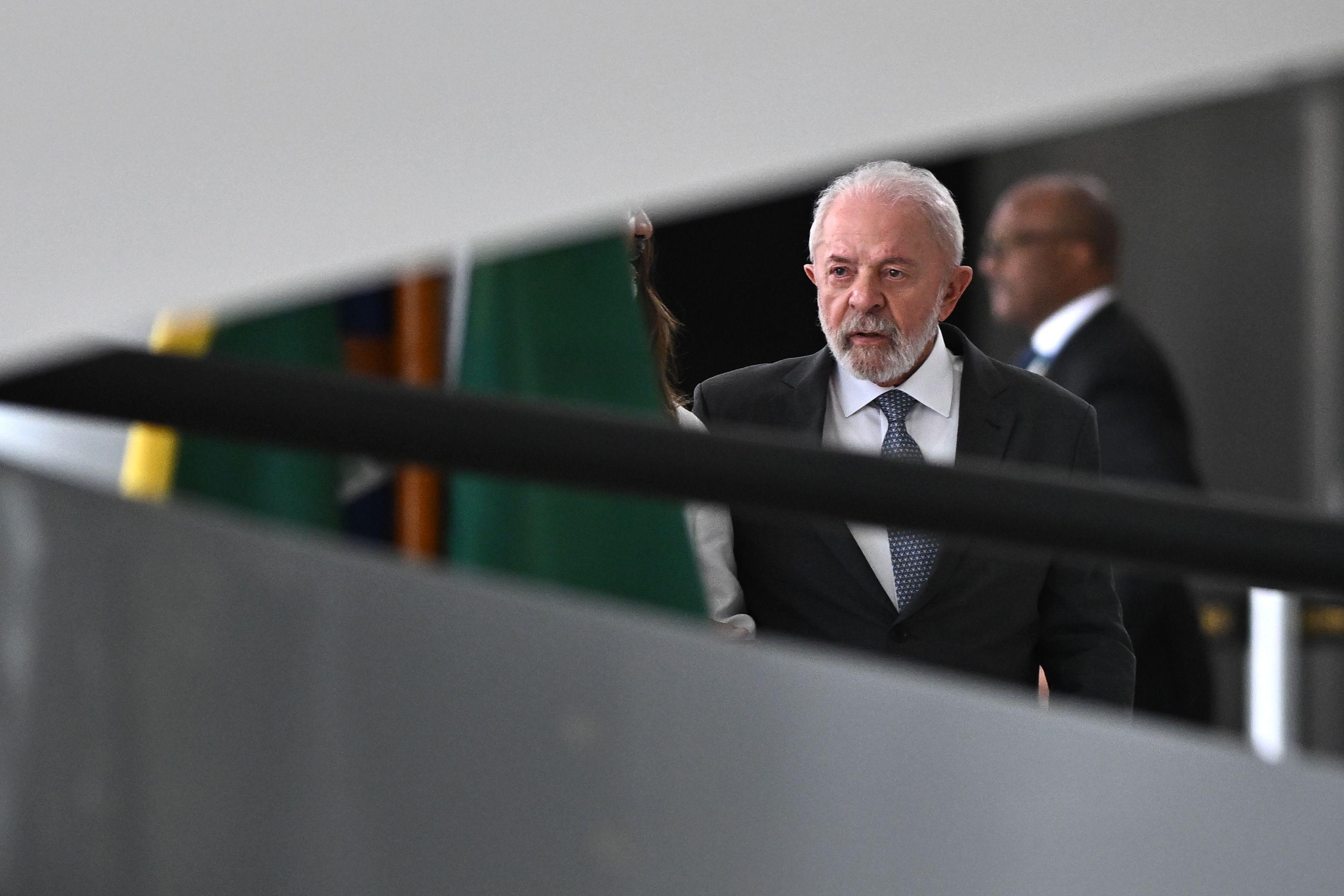 Lula no Palácio do Planalto, em Brasília, Brasil, em 23 de maio de 2025.