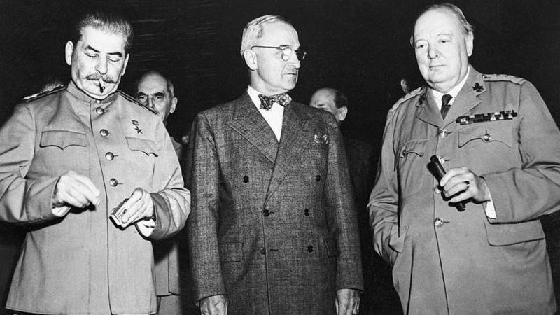 Stalin, Truman e Churchill