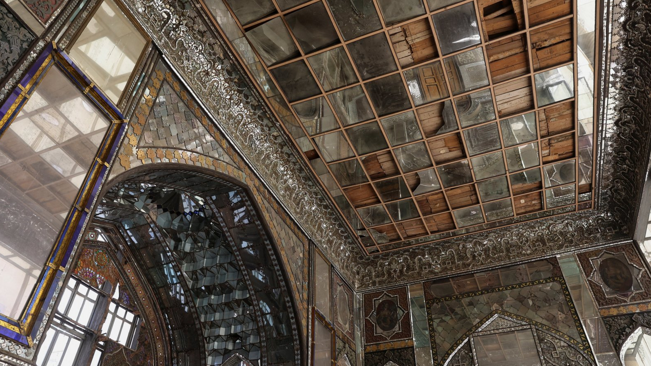 Oštećena Golestanka palata u centru Teherana