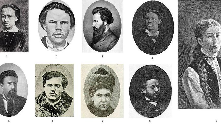 صورة المجموعة التي نفذت عملية اغتيال ألكسندر الثاني في روسيا عام 1881