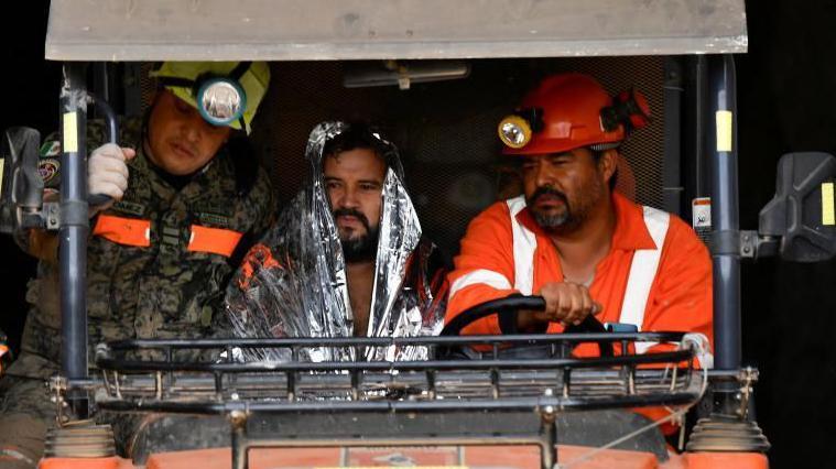 Trapped miner rescued from flooded Mexican tunnel after 14 days