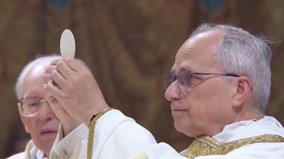 Pope Leo says Church must illuminate 'dark nights of this world' in first Mass