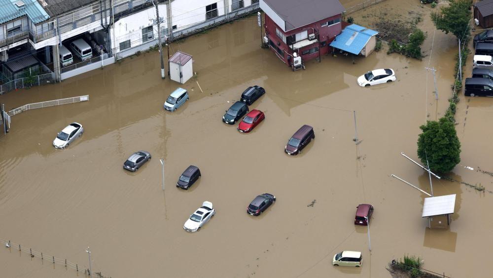 Four dead as historic rainfall hits Japan, triggering landslides and power outages