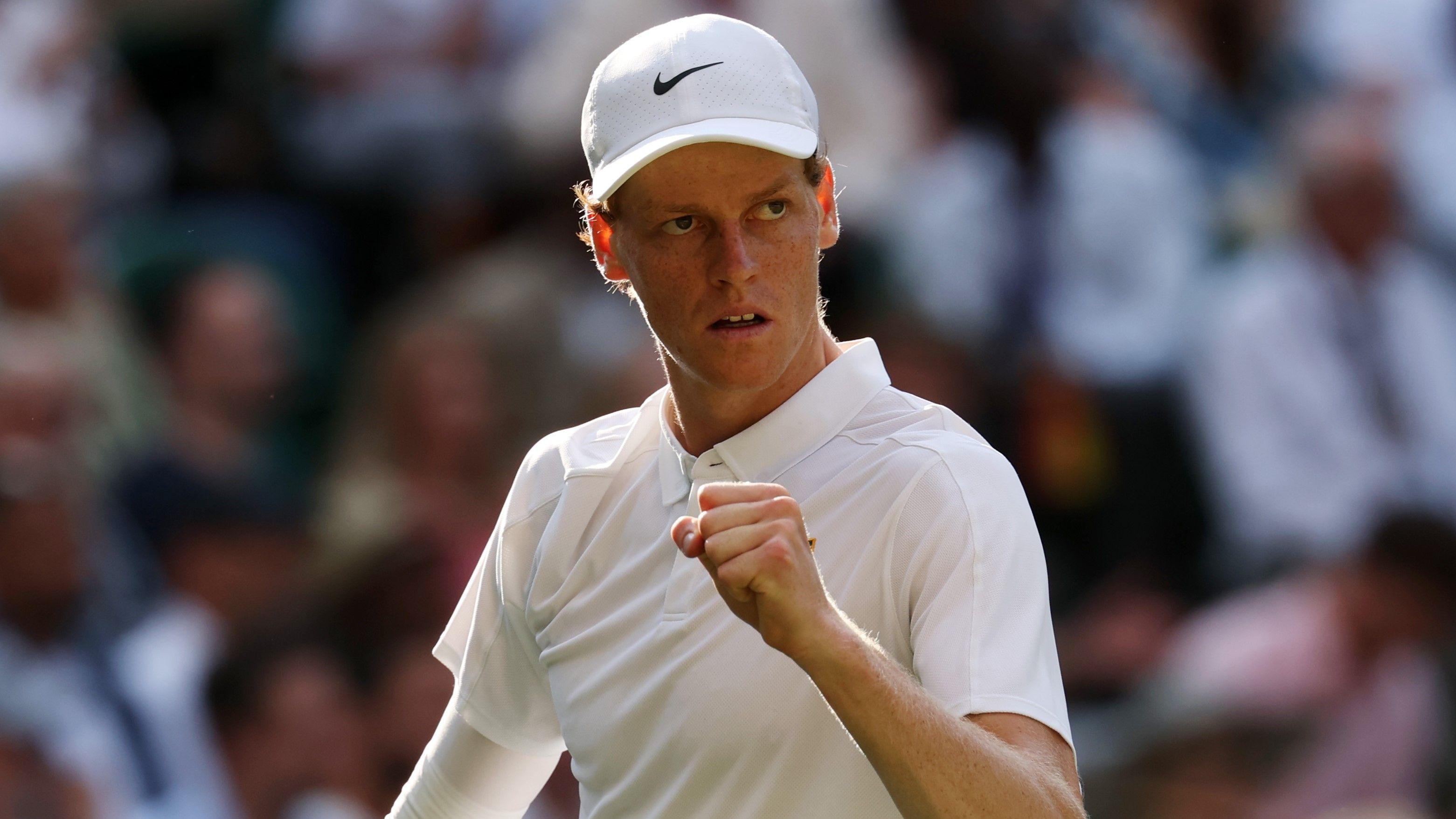 Wimbledon final: Sinner breaks Alcaraz early in fourth set