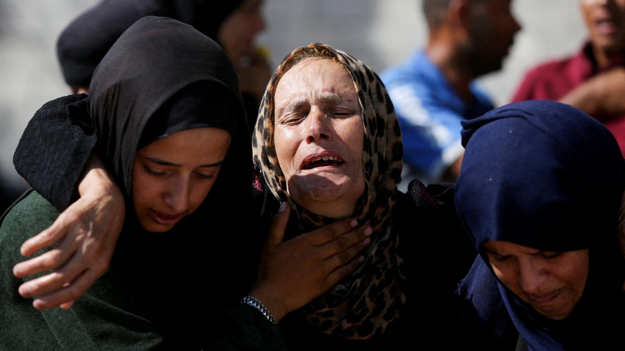 Dozens killed in Gaza as Israel intensifies bombardment, rescuers say