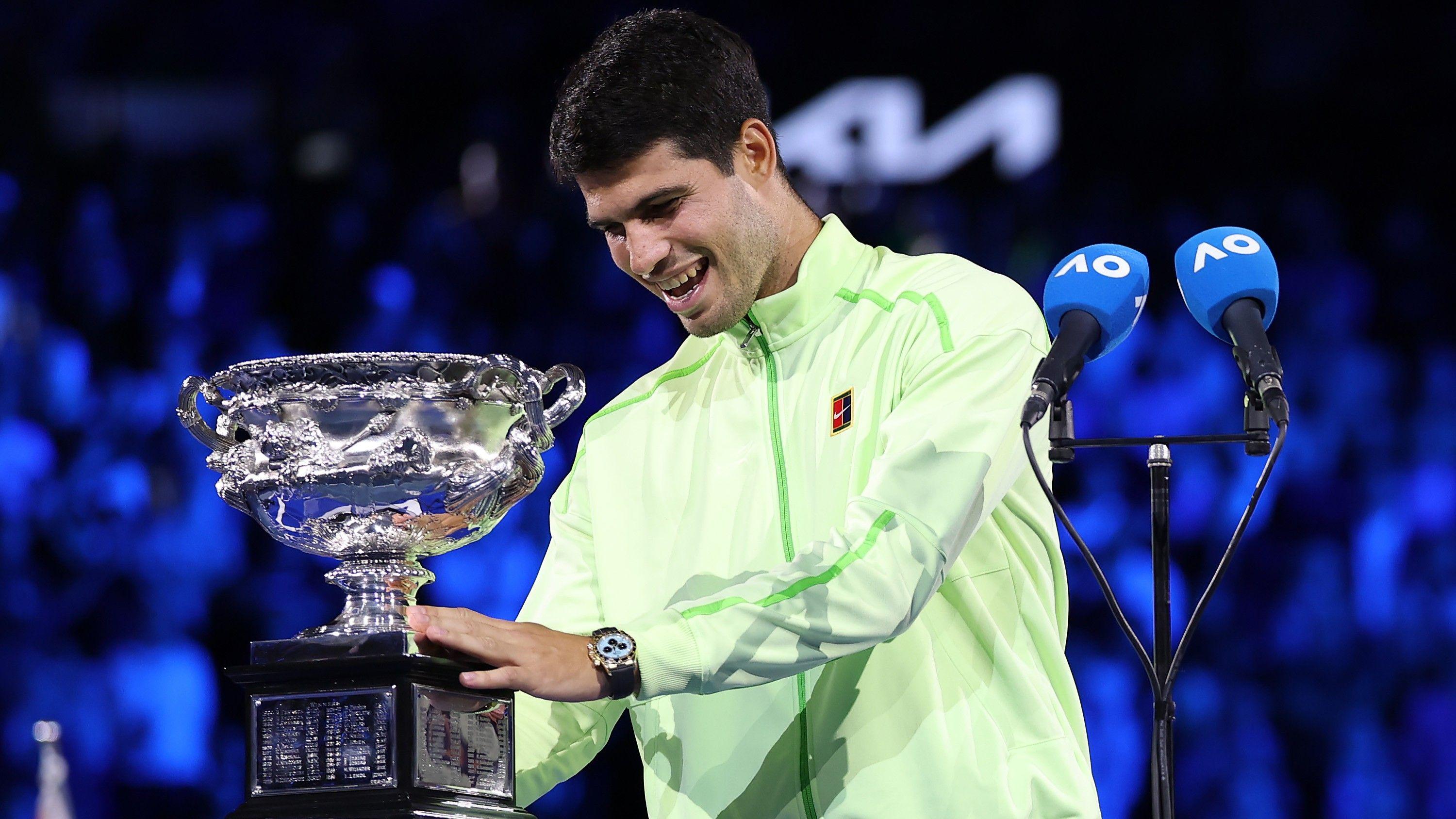 Australian Open final: I felt the love - Alcaraz beats Djokovic to make history