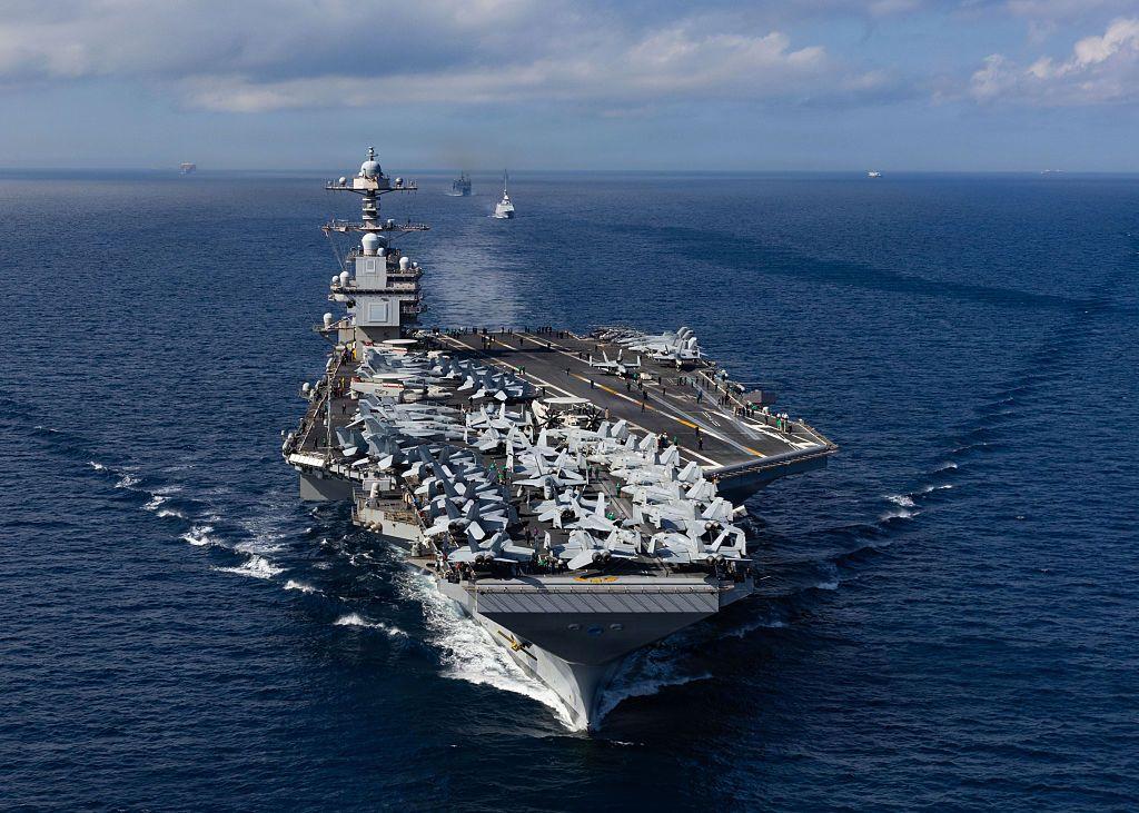 El portaaviones USS Gerald Ford.