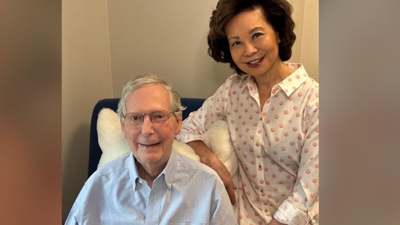McConnell out of hospital but not yet cleared to return to work, doctors say