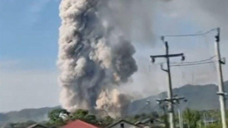 Explosion at China fireworks factory kills 21 people