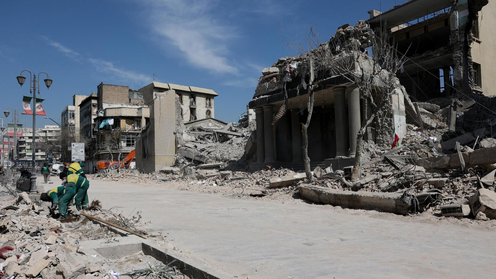 'It's getting worse every day' Iranians tell BBC, as Israel says it carried out 'broad wave' of strikes