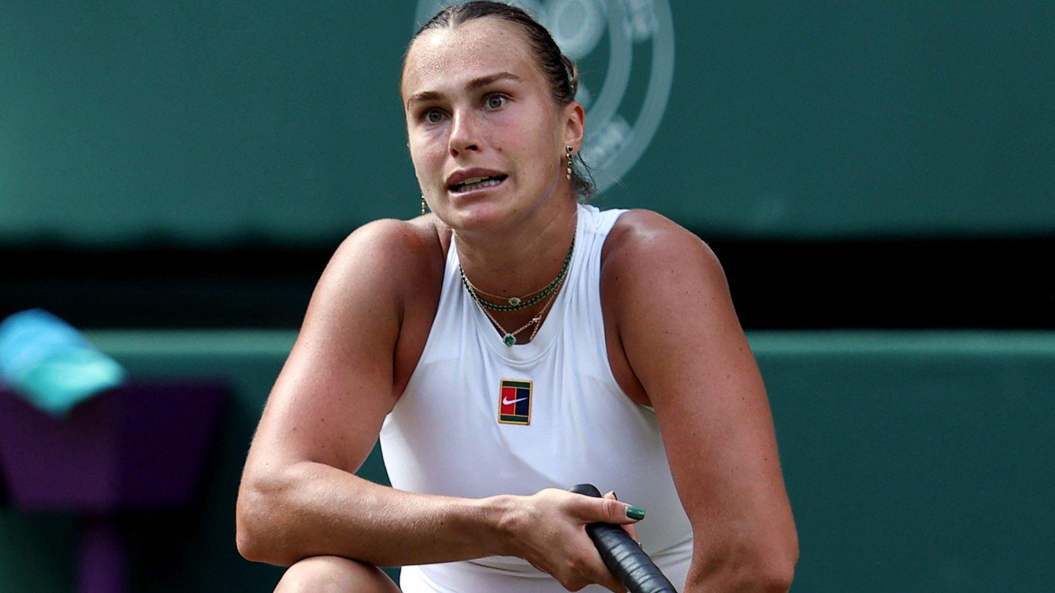 Wimbledon semi-finals: Sabalenka broken in deciding set by Anisimova