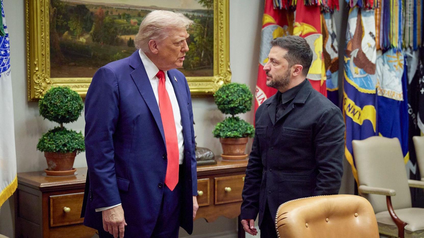 Američki predsednik Donald Tramp i Vladimir Zelenski, predsednik Ukrajine