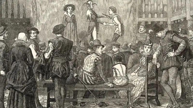 تناول العديد من الكتاب المسرحيين في القرن الـ 17 مسألة الجنون