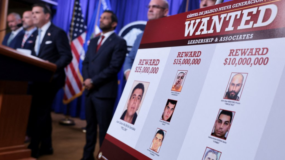 EE.UU. anunció millonarias recompensas por los líderes del CJNG.