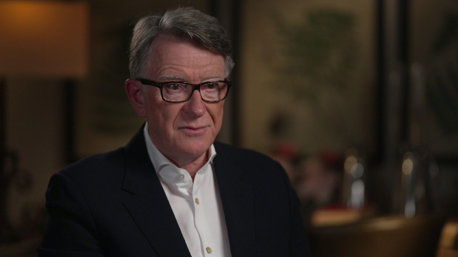 I never saw young women on Epstein visits, Mandelson tells BBC