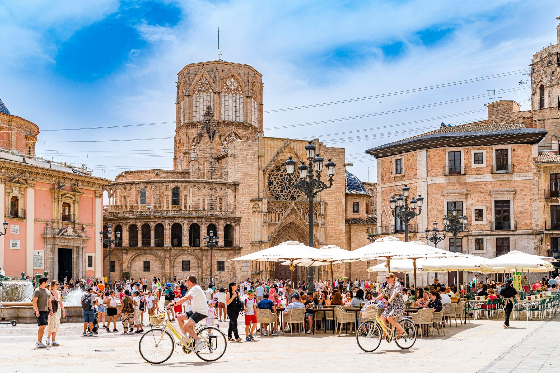 A cidade de Val&ecirc;ncia, na Espanha