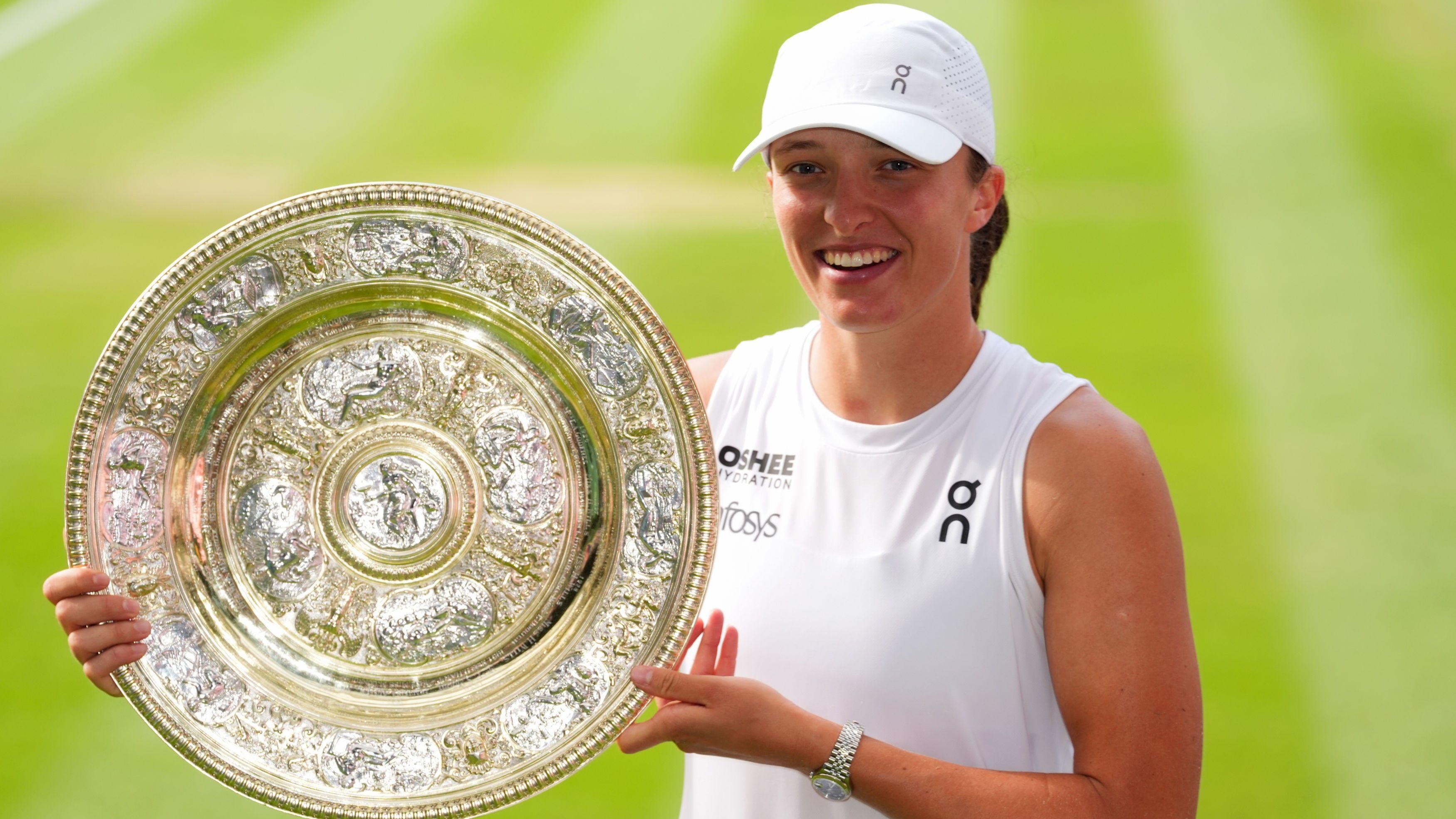I didnt even dream this - Swiatek beats Anisimova in 57 minutes to win Wimbledon