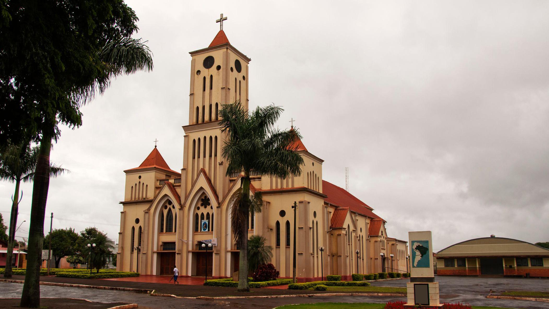 Igreja na cidade de Peabiru 