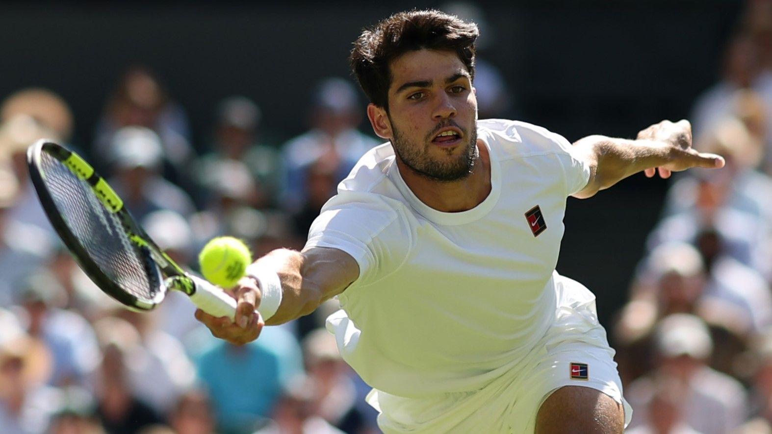 Wimbledon: Alcaraz beats Fritz to reach final for third year in a row