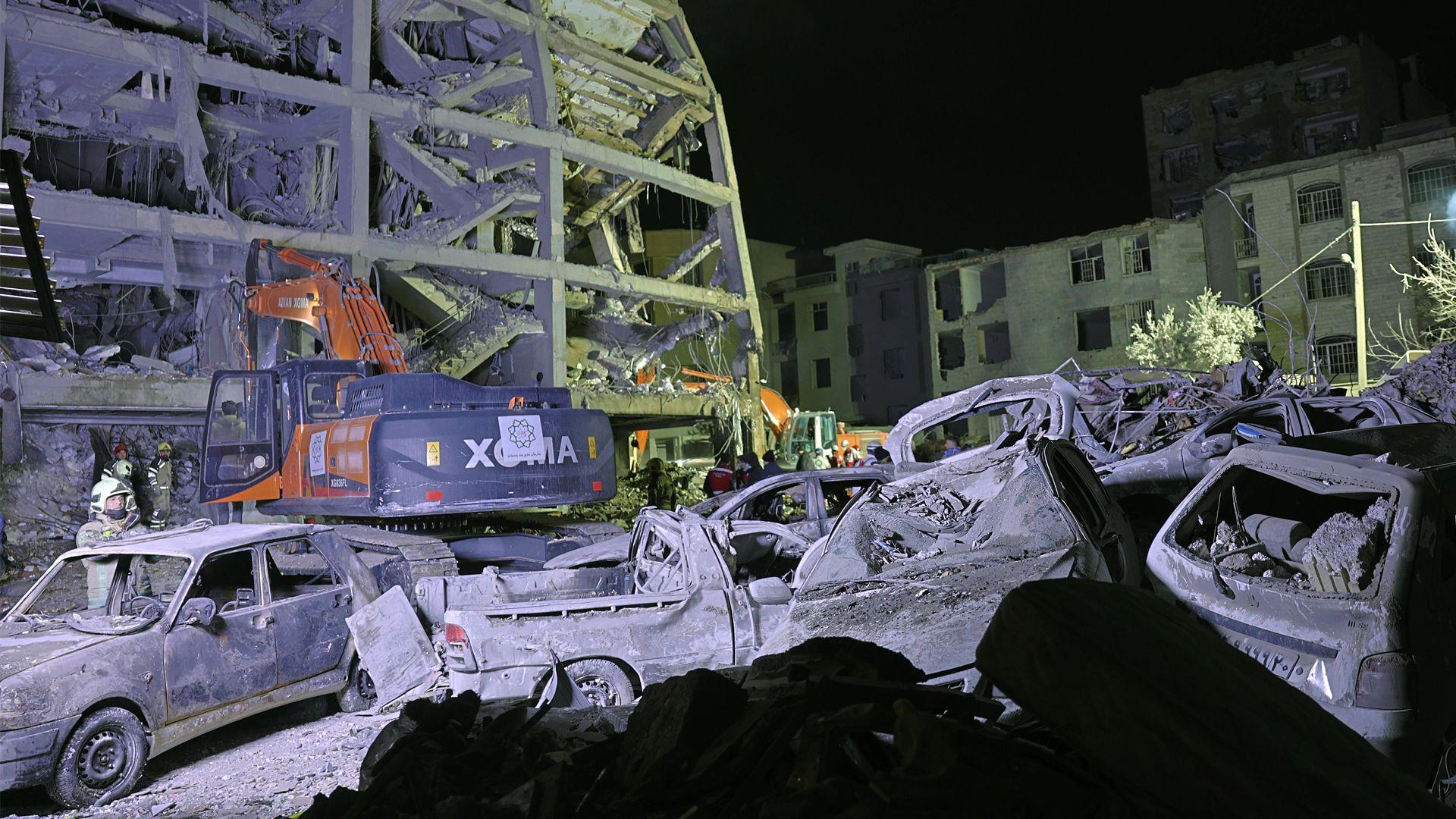 'They hit hard last night, all you can see are cracks in the walls': People in Tehran on latest strikes