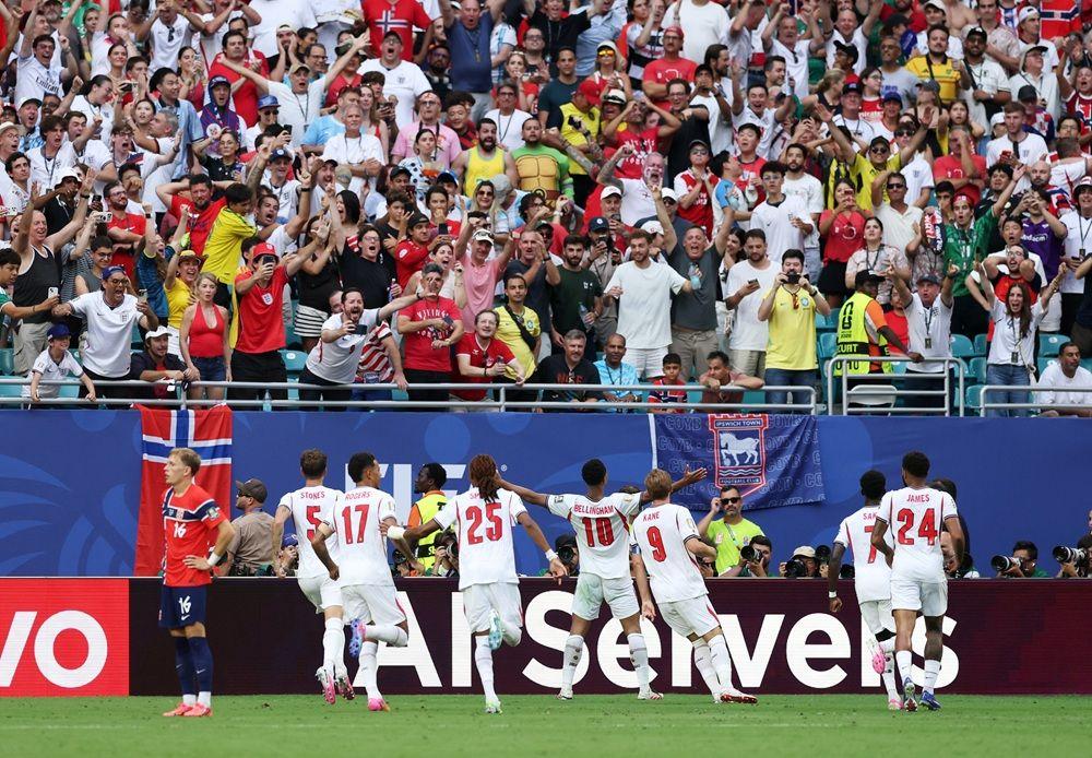 Belingem čuva san, Engleska je u polufinalu Mundijala 7 engleska - norveška, engleski igrači i navijači se raduju